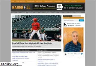 miamidadehighschoolbaseball.com