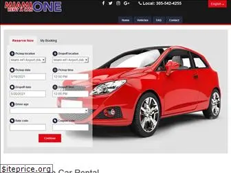 miamionerentacar.com