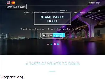 miamipartybuses.com