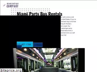 miamipartybusrental.com