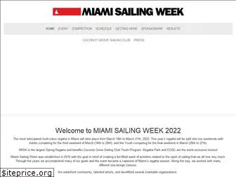 miamisailingweek.com