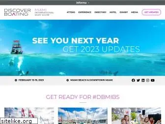 miamiyachtshow.com