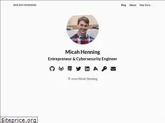 micahhenning.com