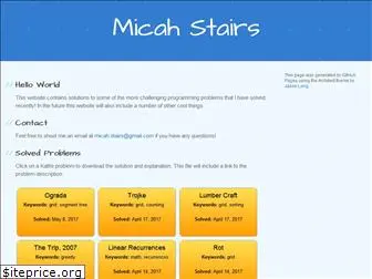 micahstairs.com