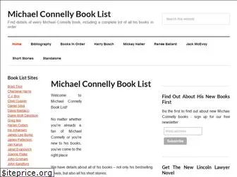 michaelconnellybooklist.com