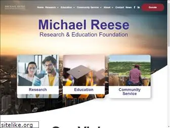 michaelreesefoundation.org