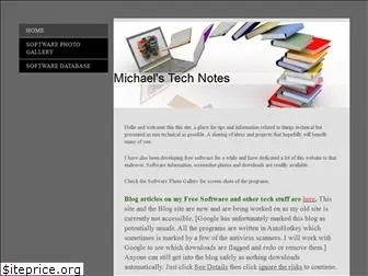 michaels-tech-notes.info