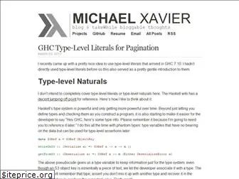 www.michaelxavier.net