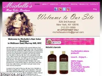 michellehairsalon.com