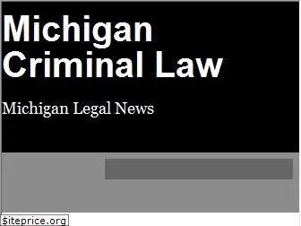 michigan-criminal-law.com