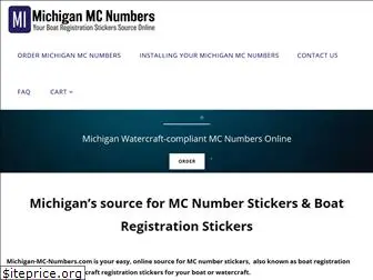 michigan-mc-numbers.com