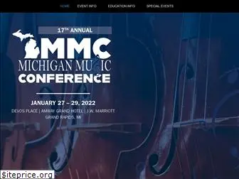 michiganmusicconference.org