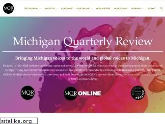 michiganquarterlyreview.com