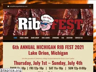 michiganribfest.com