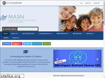 michiganschoolnurses.org