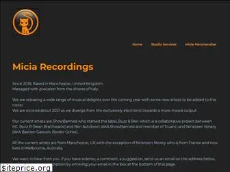 micia-recordings.com