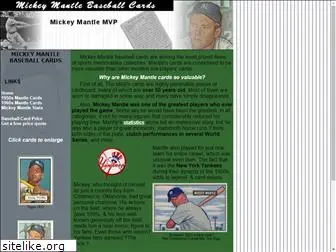 mickey-mantle-baseball-cards.com