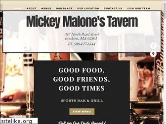 mickeymalonestavern.com