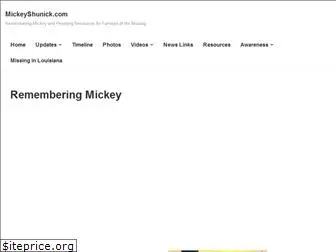mickeyshunick.com