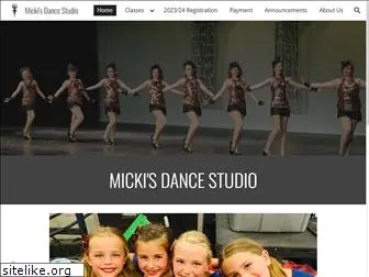mickisdancestudio.com