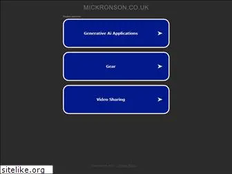 mickronson.co.uk