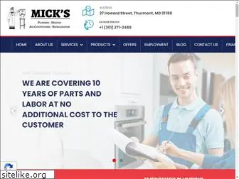 micksplumbinghvac.com