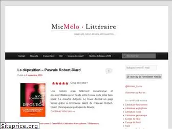 micmelo-litteraire.com