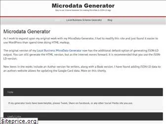 microdatagenerator.org
