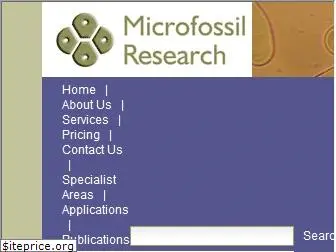 microfossilresearch.com