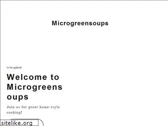 microgreensoups.com