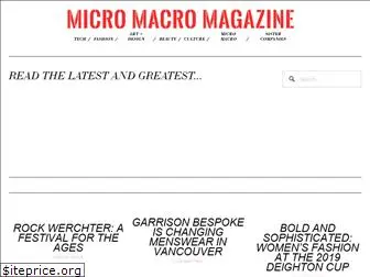 micromacromag.com