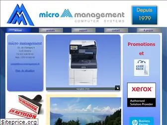 micromanagement.ch