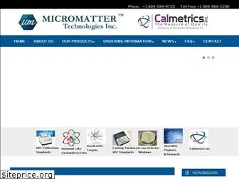 www.micromatter.com
