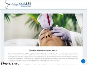 www.micropigmentacionmadrid.es