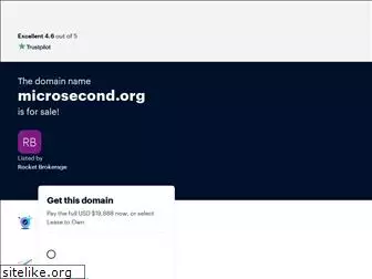 microsecond.org