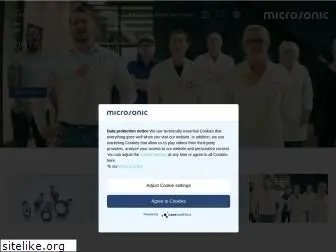 microsonic.de