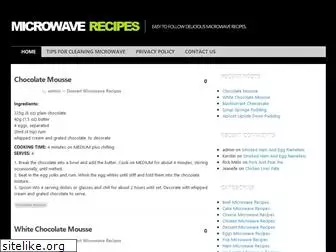 microwave-recipes.net