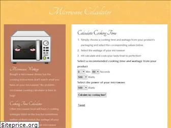 www.microwavecalculator.com
