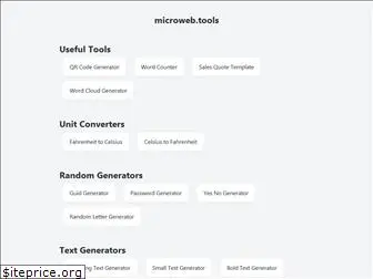 microweb.tools