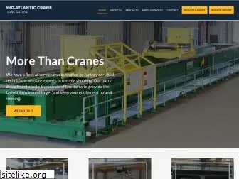 midatlanticcrane.com