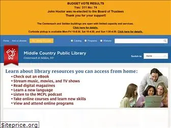 middlecountrypubliclibrary.org