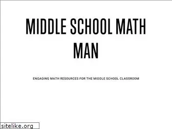 middleschoolmathman.com