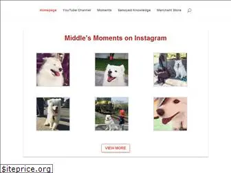 middlethesamoyed.com