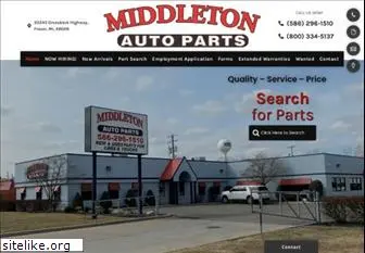 middletonautoparts.com