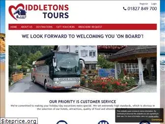 middletonstours.co.uk