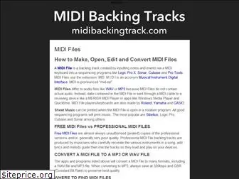 midibackingtrack.com