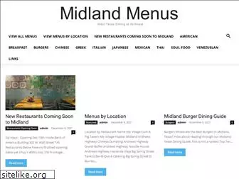 midlandmenus.com