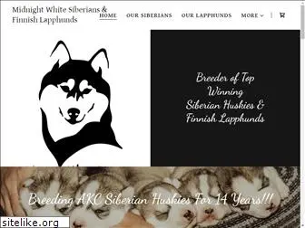 midnightwhitesiberians.com