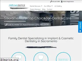 midtowndentalsacramento.com