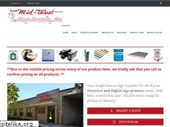 midwestsignsupplyco.com